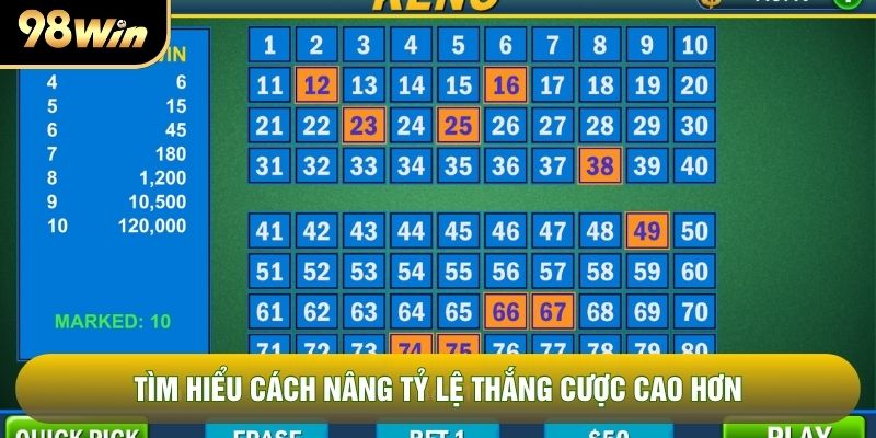 Tìm hiểu cách nâng tỷ lệ thắng cược cao hơn Tìm hiểu cách nâng tỷ lệ thắng cược cao hơn
