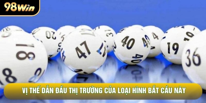 Vị thế dẫn đầu thị trường của loại hình bắt cầu này Vị thế dẫn đầu thị trường của loại hình bắt cầu này